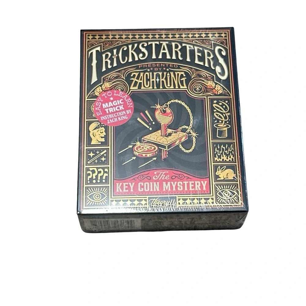 TrickStarters The KEY COIN MYSTERY Presented by‎ Zach King, theory (New)